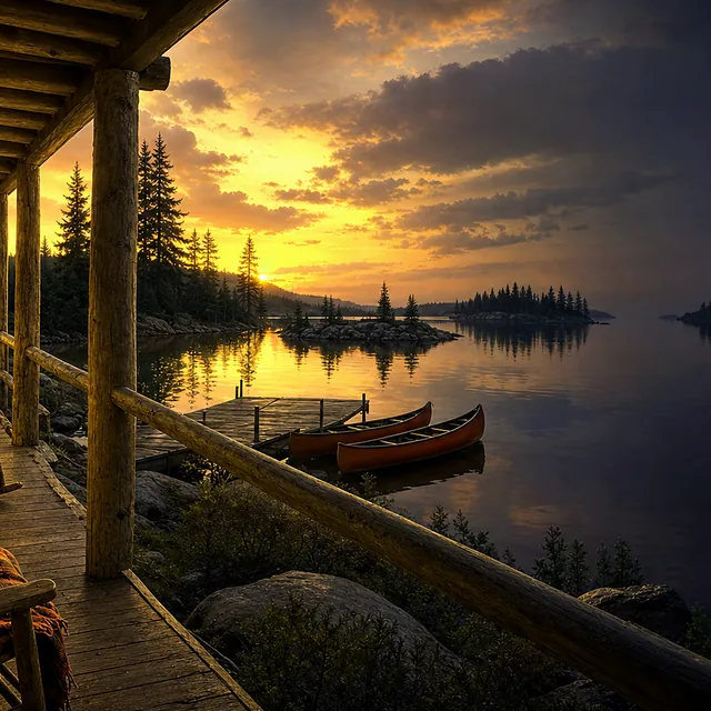 Cabin Porch Halt