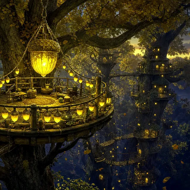 Treetop Lantern Stop